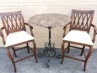 Bar Height Table with 2 Chairs