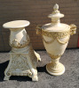 Huge Home Decor Urn on Base 67.5" Tall - 2