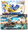 Mecanno Sonic the Hedgehog & Casino Street Construction Playset & Kre-O Create It U.S.S. Missouri Battleship #38977