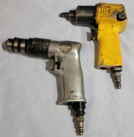 3/8" Reversible Drill & 3/8" Impack Wrench . Both Untested .