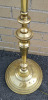 Vintage Brass Style Floor Lamp - Working - 3