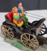 LEMAX Christmas Carriage for Two Collectible Miniature . Measures 7.5" Long - 3