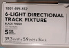 New - Hampton Bay 6-Light Directional Track Light with Integated LED Lights . Measures 39" Long - 2