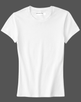 New | Size Medium Womens Abercrombie & Fitch Plain White T-Shirt