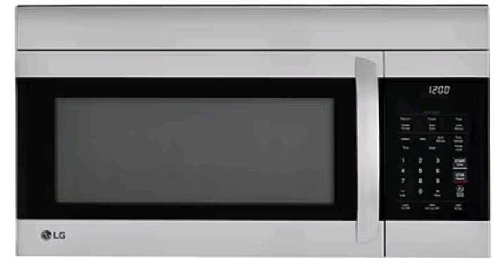 New | LG Mircrowave Oven * Retails for $249.99 * Model #LMV1751st