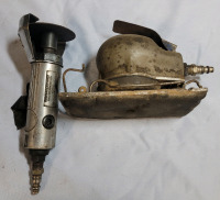 3" Grinder & Hand Sander Air Tools , Untested