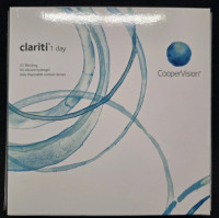 90 pcs New Sealed | CooperVision Clariti 1 Day UV Blocking Silicone Hydrogel | Daily Disposable Contatct Lenses * Retails for $94*