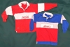 2 Vintage Size Large Rugby Shirts: Coca-Cola & Levis