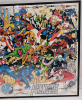 1993 AVENGERS 30th Anniversary Poster Signed by Comic Book Artist George Perez , No COA . Measures 34"&times;22.5" - 3