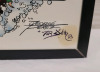 1993 AVENGERS 30th Anniversary Poster Signed by Comic Book Artist George Perez , No COA . Measures 34"&times;22.5" - 5