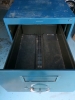 Four Drawer Metal Filing Cabinet - Blue No Key - 2