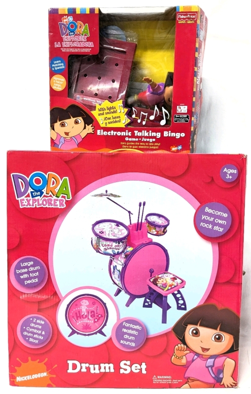 Dora the Explorer Electronic Talking Bingo Game & Drum Set