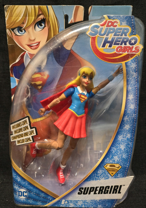 Mattel | DC Super Hero Girls; Supergirl Includes Cape 5" Tall Figureine