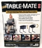 New Table-Mate : The Adjustable Table That Slides to You! | Black - 2