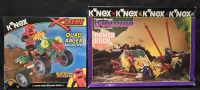 2 Vintgae K'NEX Building Sets | Includes Xtreme Quad Racer Extreme ATV & Cyberbugs Wormoid