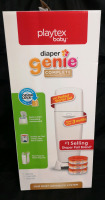 New Playtex Diaper Genie Complete - Includes 3 Refills + 1 Carbon Filter - Retails for $54