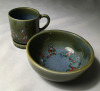 Wade Porcelain Leprechaun Mug Bowl - 8
