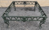 Decorative Wroght Iron Table Base. 20" by 20" by 8".