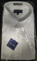 New Sealed | 16 &frac12; Neck / 32/33 Torso | Neil Allyn Mens White Long Sleeve Dress Shirt | Style: 2070-070