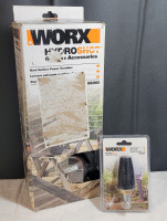 New - WORX Quick Snap Connection Hydroshot Adjustable Outdoor Power Scrubber & Turbo Nozzle