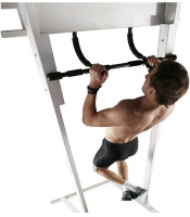 New Iron Body Fitness | Door Gym / Multifunctional For Pull ups & Chin Ups ( Fits Most Doors / 38.5" Long )
