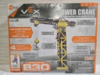 New Sealed * Over 830 Pcs* | Hex Bug Vex Robotics | Adjustable Tower Crane Construction Set ( Crane Stands Over 2 Feet Tall )
