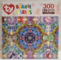 New 300 Pcs | TY Beanie Babies | EZ Grip Puzzle With Large Puzzle Pieces (60.96cm x 45.72cm)