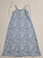 New | Small Hayden Blue Flower & Vine Dress