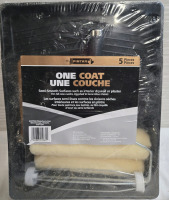 New 5 Piece Set | Of Pintar One Coat Painting Supplies | Includes; 1 Paint Rolling Tool 2 Paint Rollers, 1 Paint Brush & A Paint Tray ( 11.5"' x 15" )