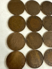 16 1912 Large Canadian 1 Cent King George Pennies - 2