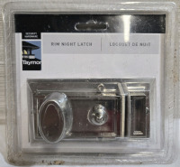 New Taymor Security Hardware | Satin Nickle Rim Night Latch