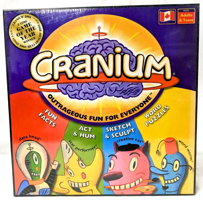 New CRANIUM Outrageous Fun for Everyone!