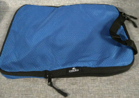 New COVAX 4 Pack Compression Packing Cubes, Travel Luggage Organizers and Storage Packing Cubes, Blue