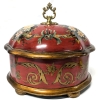 Large Modern Reproduction Trinket Box | 12" x 10.5" x 11" Tall - 3