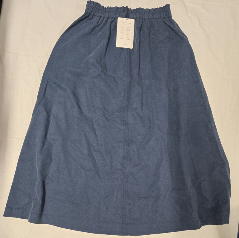 New | Size; Small Womens | Kit Ace Tencel Woven Relaxed Fit Sublime A- Line Skirt * Retailed For $135 *