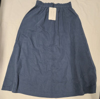 New | Size; Small Womens | Kit Ace Tencel Woven Relaxed Fit Sublime A- Line Skirt * Retailed For $135 *