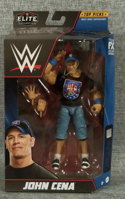 New Elite Collection WWE John Cena Action Figure 7"