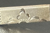 Sterling Silver Tie Clip with Diamond Cutting - 2