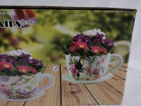 New Cup and Saucer Planter Set by Details