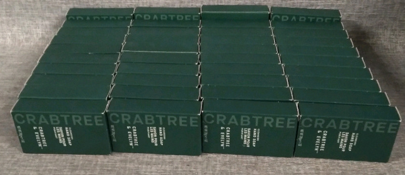 40 New Mini CrabTree & Evelyn Cleansing Hand Soap