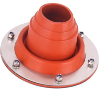 New | Dynwave Fireproof Silicone Stove Chimney Hole for Wood Stove ( 6.5" Diameter )