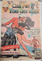 New | " Call Me If You Get Lost " Wall Banner ( 16.5" x 24.5" )