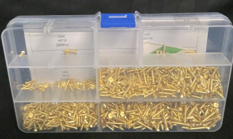 200 Pcs New Rustark 1300 screws set