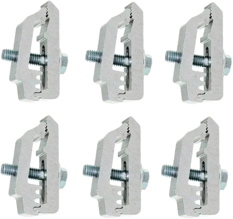 [Auto] New 6-Pack Truxedo 1112514 Lo Pro Alum Clamps | Part Number 1112514 | 3" Long x 1.4" Tall (Not including Screw)