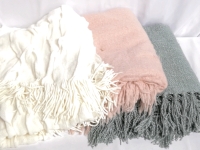 3 Super Soft Throws/Blankets