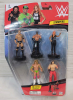 New - WWE Wrestling Stampers . Wrestlers measure 3" Tall