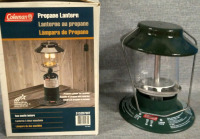 New Colema Propane Lantern Missing Propane tank & Lights