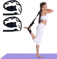 New 2-Piece Yoga Ligament Stretching / Joint Correction Braces | Padded Portions 4.5" x 16", Straps 39" Long