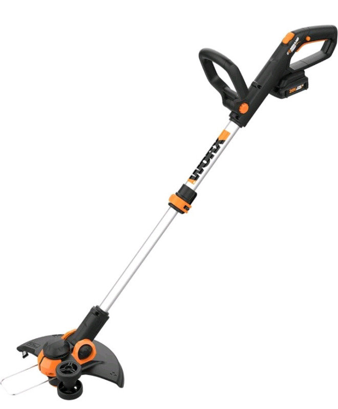 New | Worx GT 3.0 20V Cordless Grass Trimmer/Edger with Command Feed, 12-Inch | Tool Only * | Model # WG163 * Retails for $194.23 *