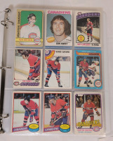 1972 - 2021 NHL Hockey Montreal Canadians Trading Card Singles . 202 Cards , No Doubles